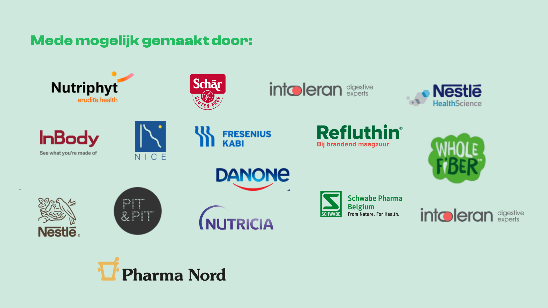 sponsers en partners